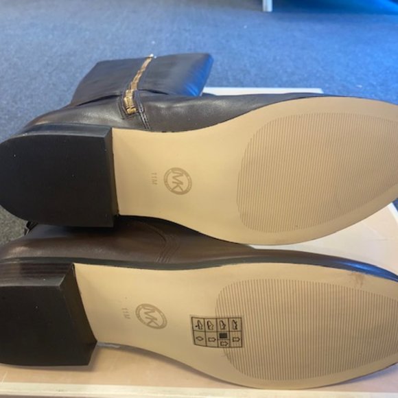 Michael Kors Arley Riding Dark Chocolate Wide Calf Boot US Size 11 - Picture 6 of 9